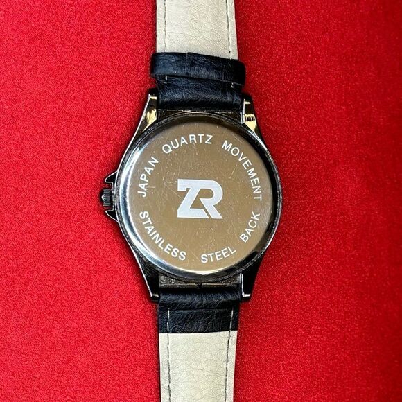 Vestal ZR2 Men 100m Black Steel Analog Quartz Chronograph  ZR Quartz Watches Unisex in Black